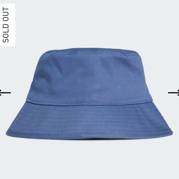 ADICOLOR TREFOIL BUCKET HAT CREW BLUE & WHITE main image 4